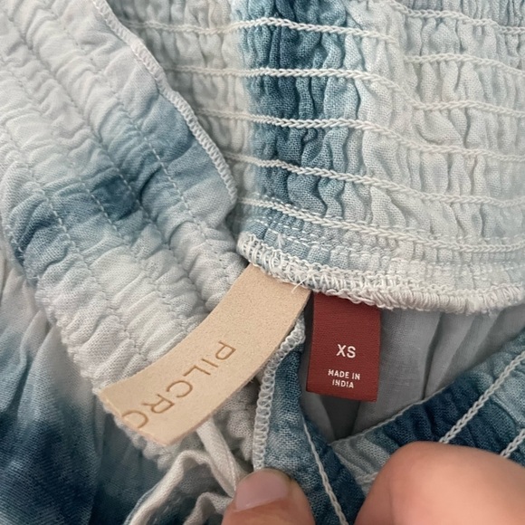 Anthropologie Pilcro Tie Dye Shibori Mini Skirt - Picture 5 of 7